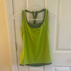 Nike Women's Lime Green Tank Top